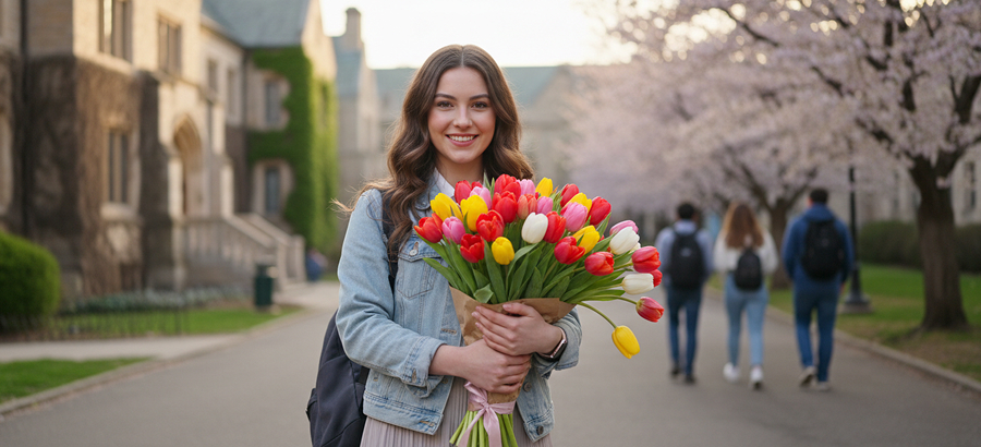 С праздником весны! С 8 Марта!